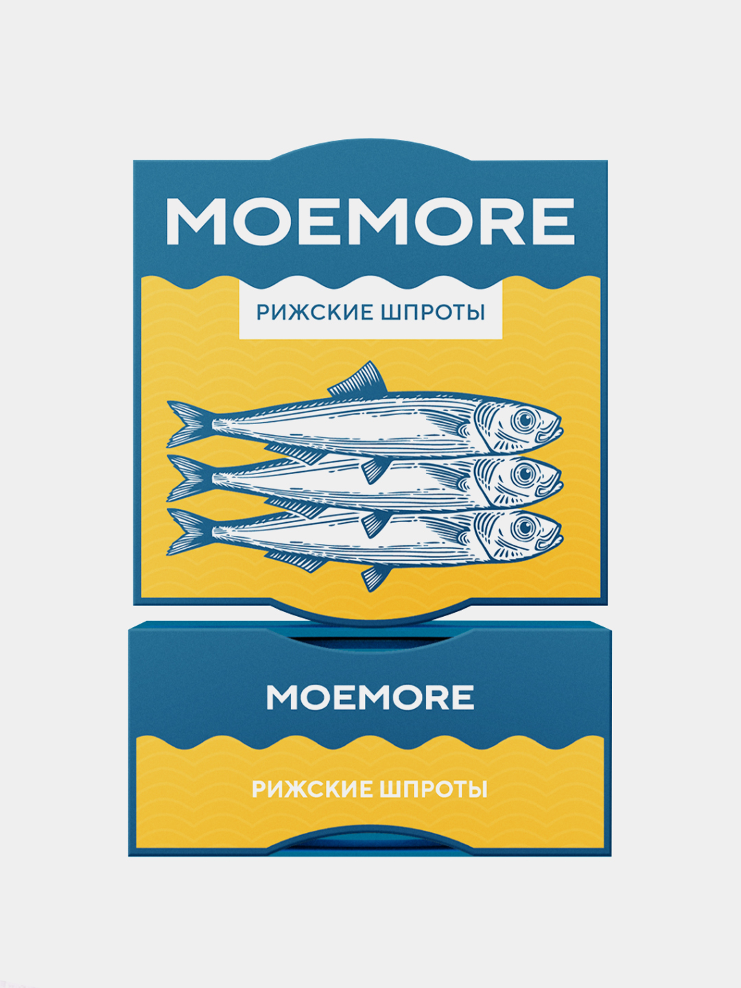 MOEMORE “Rizhskie shproti” yog‘da 160 g