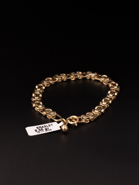 Золотой браслет GOLDWISH, Royal Chain, 585 проба, вес 8.50 г, размер 18–21