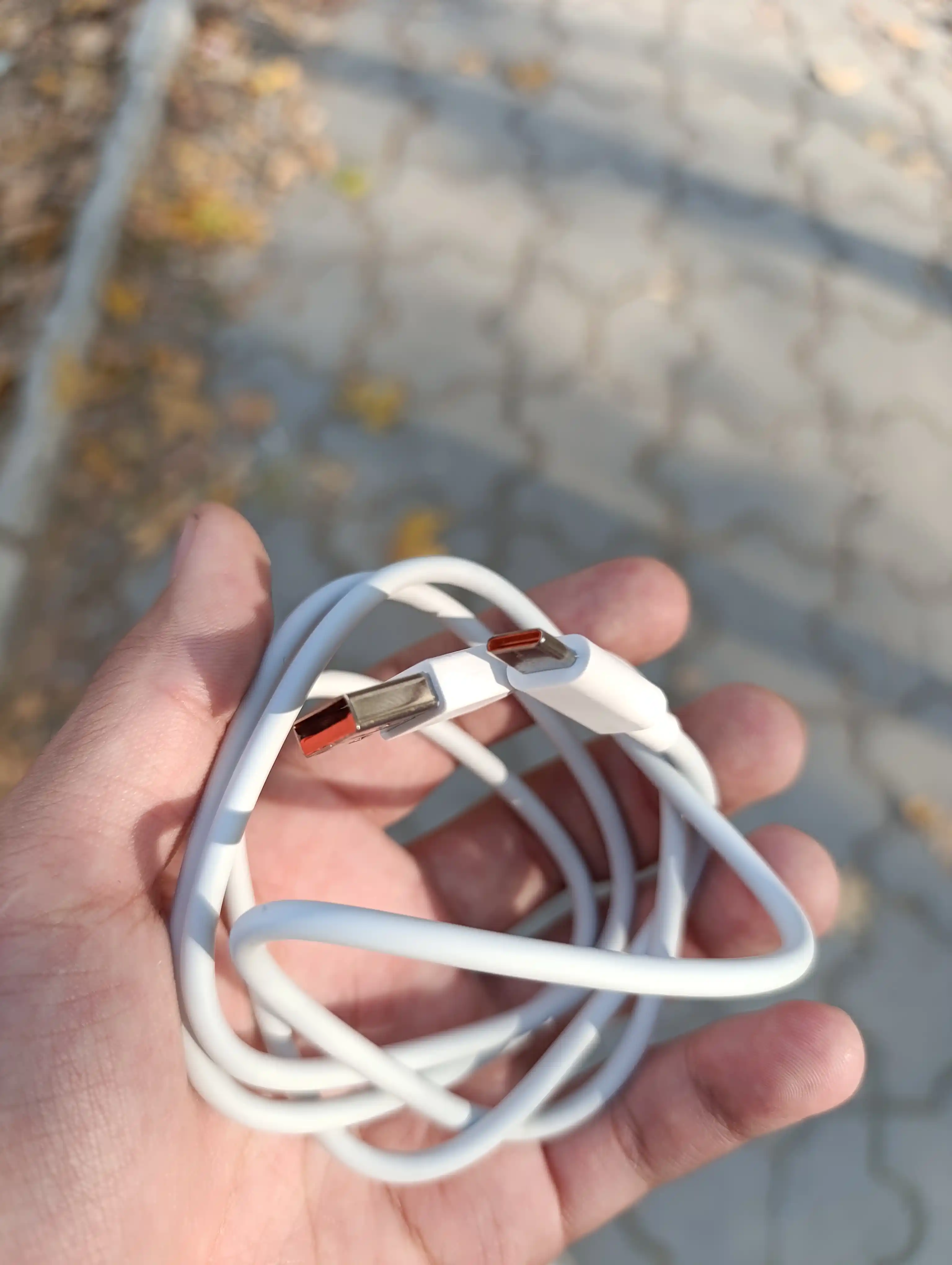 Xiaomi 6Al Type-A to Type-C Tezkor Zaryadlovchi Kabel ORG