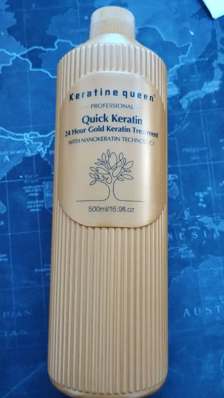 Keratin Queen 24 Hour Gold — кератин для выпрямления и восстановления волос, 500 мл
