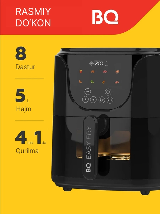 Avtomatik qahva mashinasi BQ ACM1136M, quvvati 1350Vt, Italiyaning ULKA pompasi, 20bar