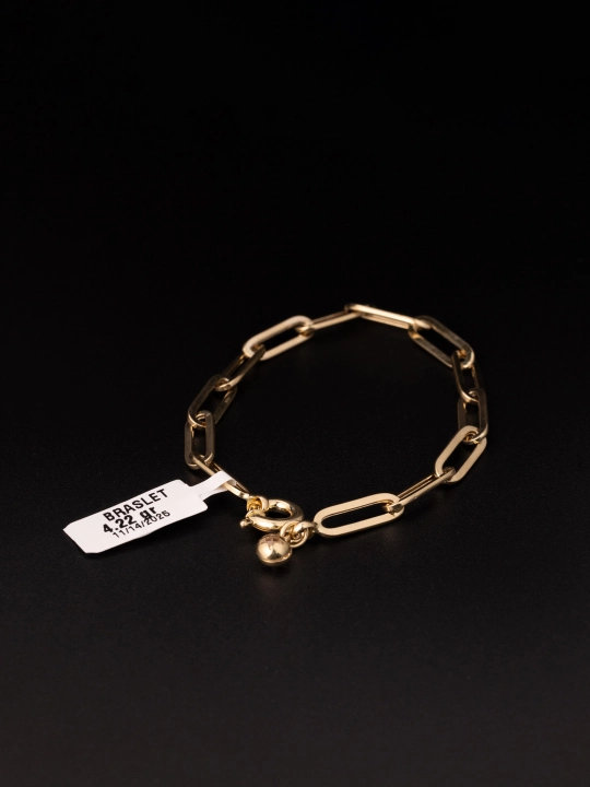 Золотой браслет GOLDWISH, Royal Chain, 585 проба, вес 4.22 г, размер 18–21
