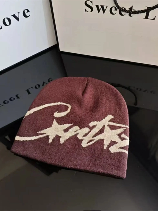 Y2k uslubidagi qishki Corteiz qalpoq, sovuq mavsum uchun - 