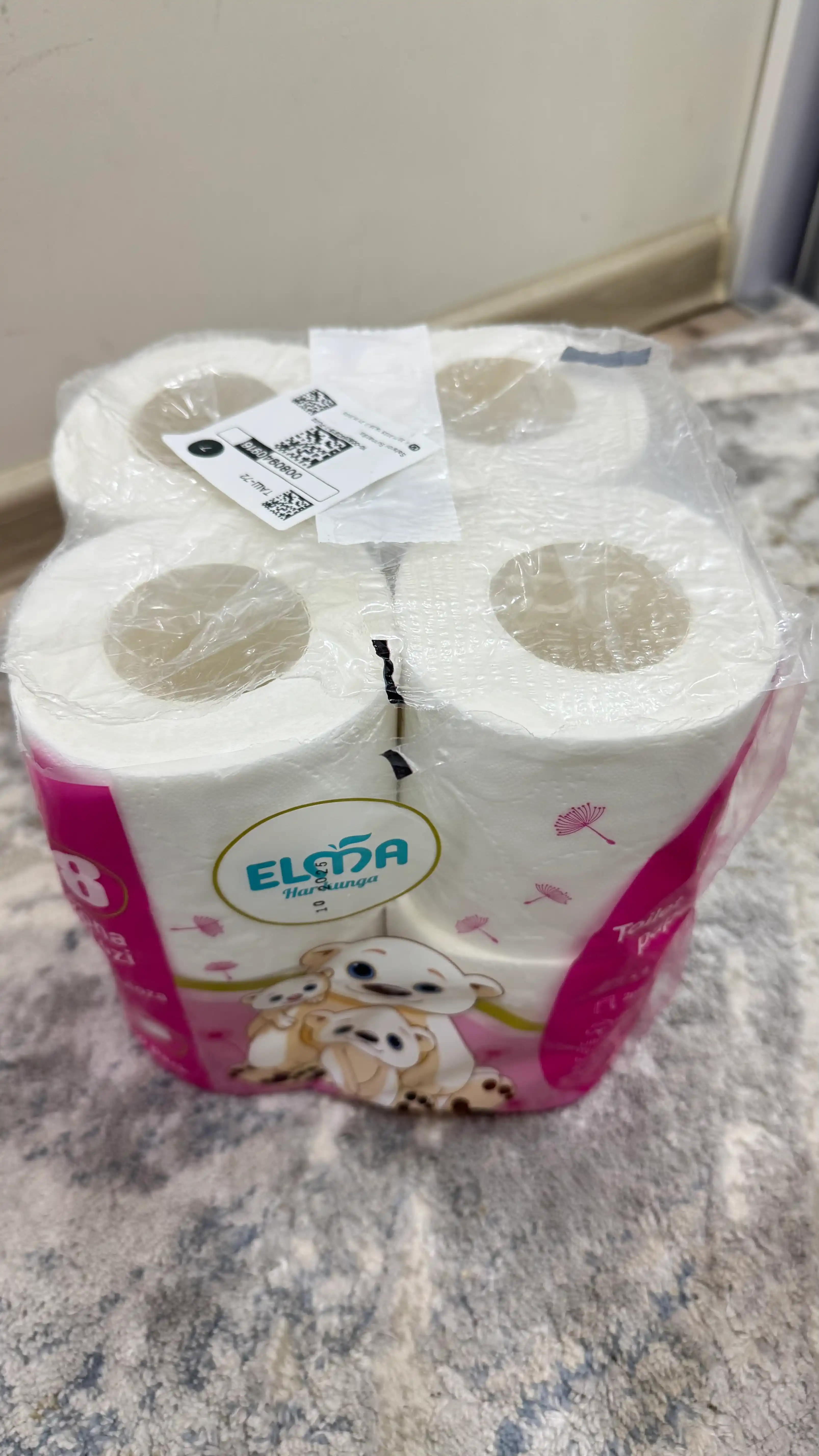 Tualet qog'ozi Elma Ultrasoft 2 qatlamli, 8 dona
