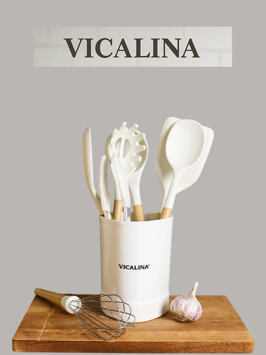 Kapkir, cho'mich, pichoq oshxona anjomlari to‘plami, Vicalina, taglik bilan - 