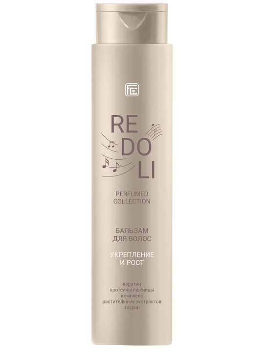 Sochlar uchun parfyumli REDOLI balzami, mustahkamlash va o‘sish uchun, 400 ml, Family Cosmetics - 