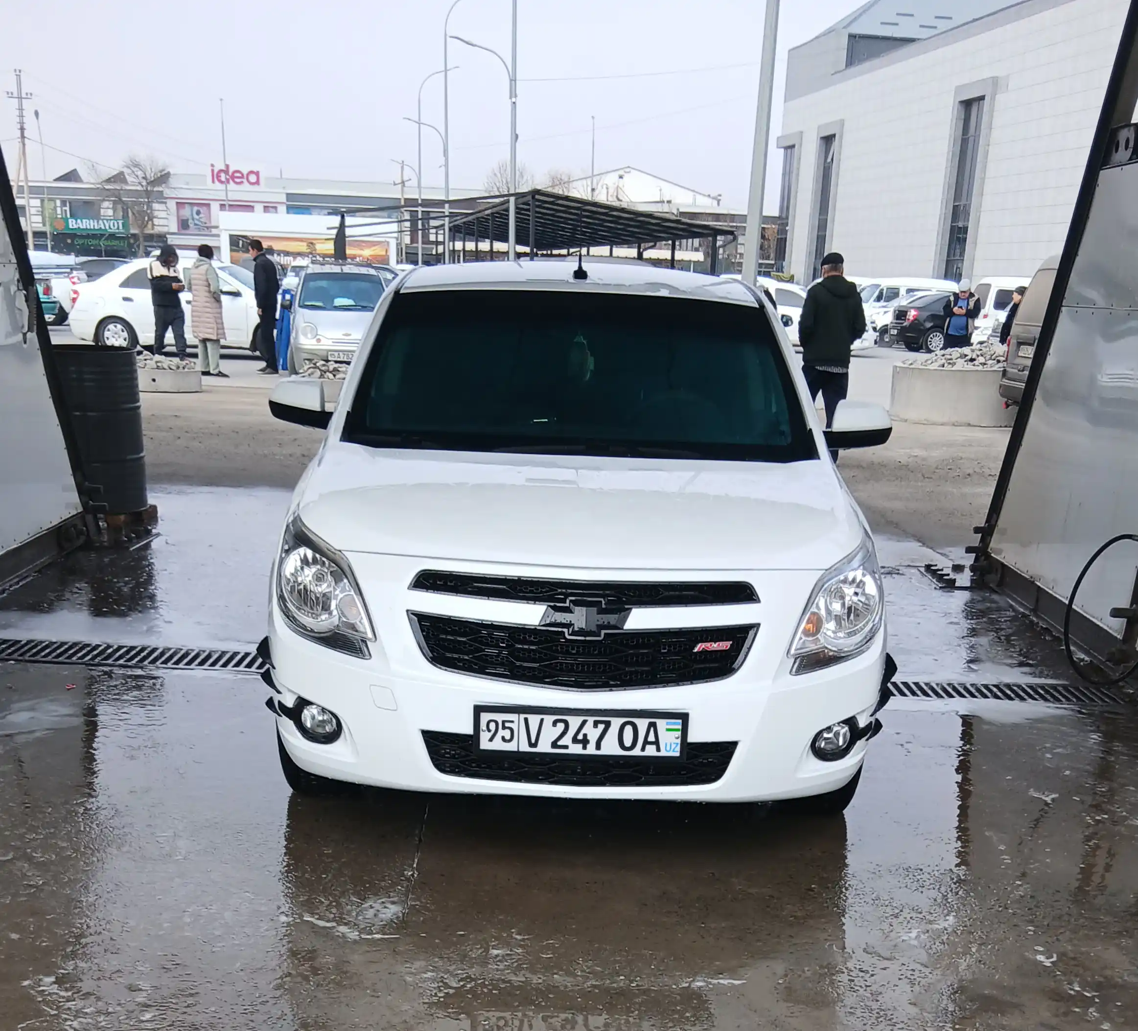 Old va orqa bamper uchun tuning jabralar nabori, qora, 6 dona