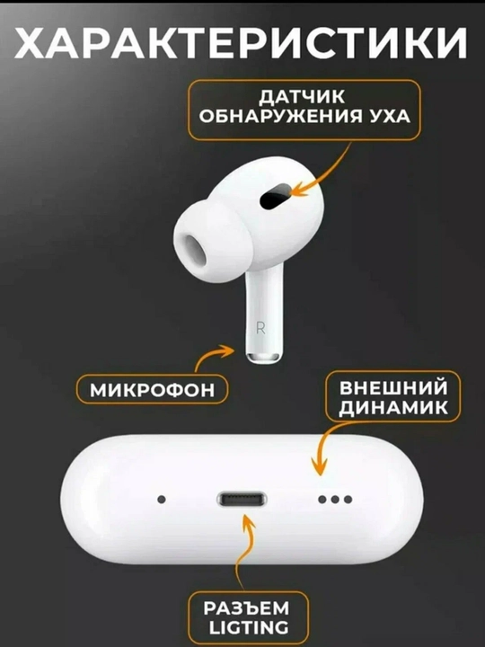 Беспроводные наушники Pods Pro, с сенсорным управлением, наушники для iPhone и Android