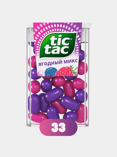 Draje TicTac Rezavor miks, 16 g - 