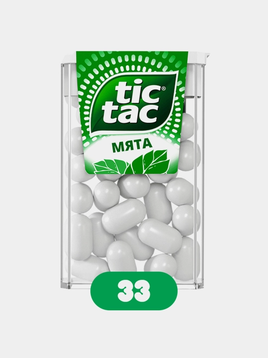 Draje Tic-tac, Yalpiz, 16 g - 