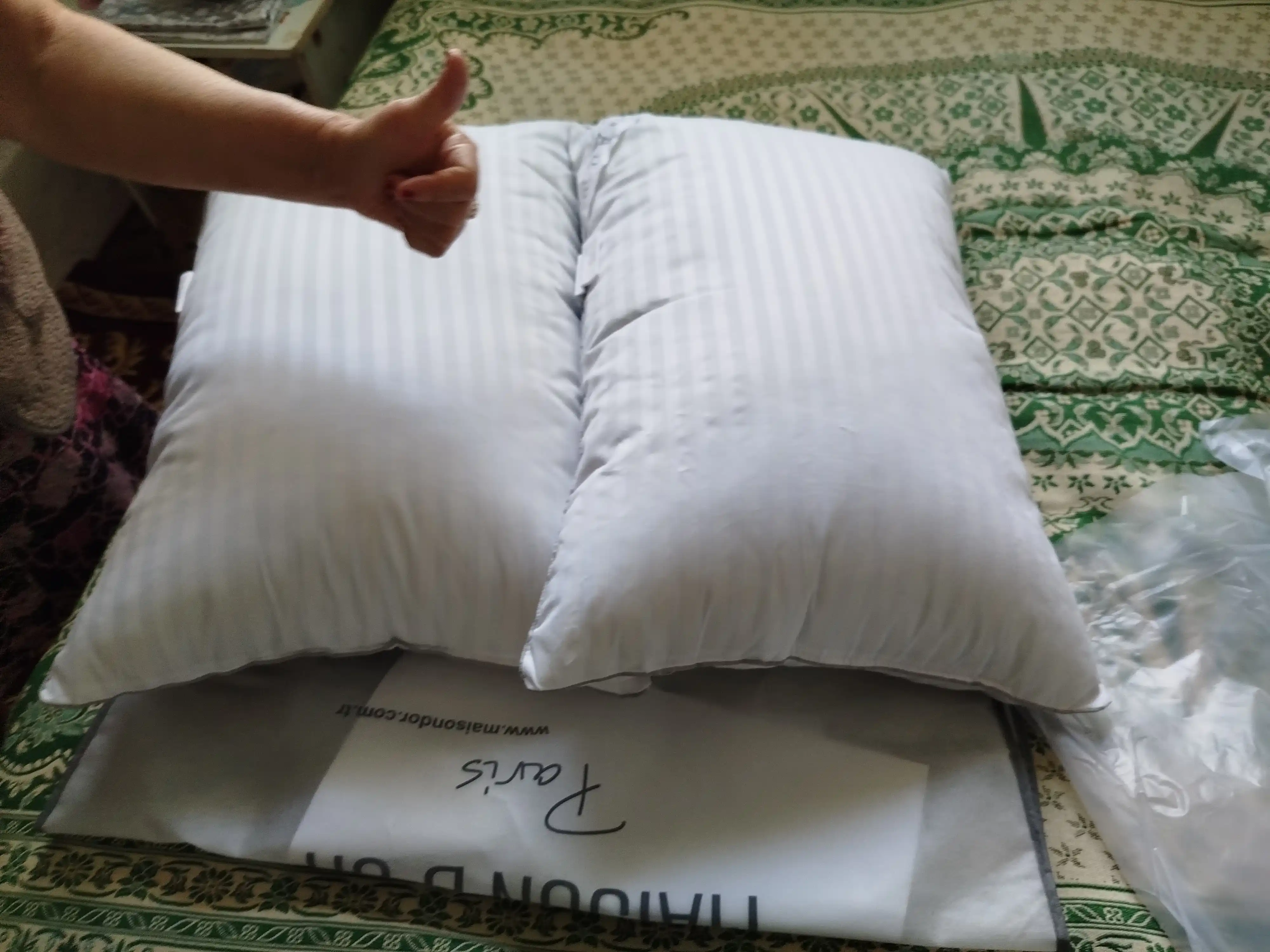 Подушка для сна, 1 шт, 2 шт, 50x70, 70x70, холлофайбер, гипоаллергенные