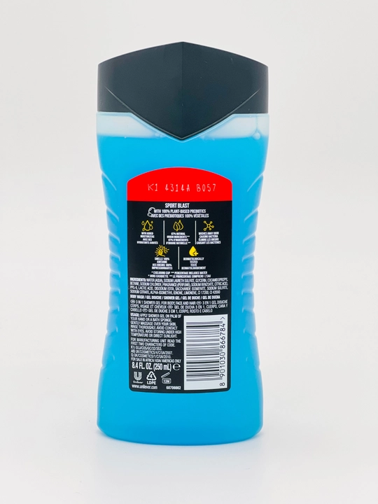 Erkaklar uchun parfyumeriyali dush geli, kundalik foydalanish uchun qulay va yengil, 250ml