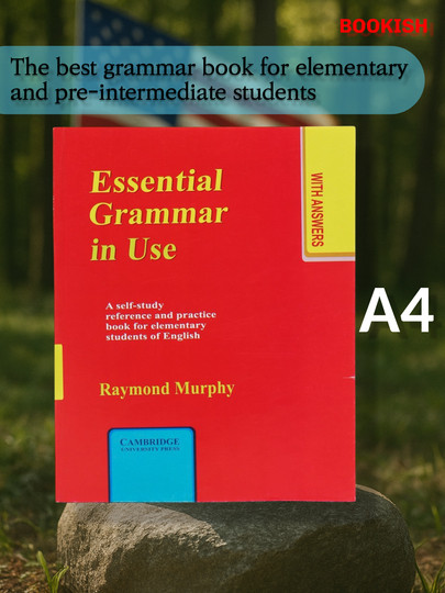 Raymond Murphy, Essential Grammar in Use / English Grammar in Use with answers A4 book - 