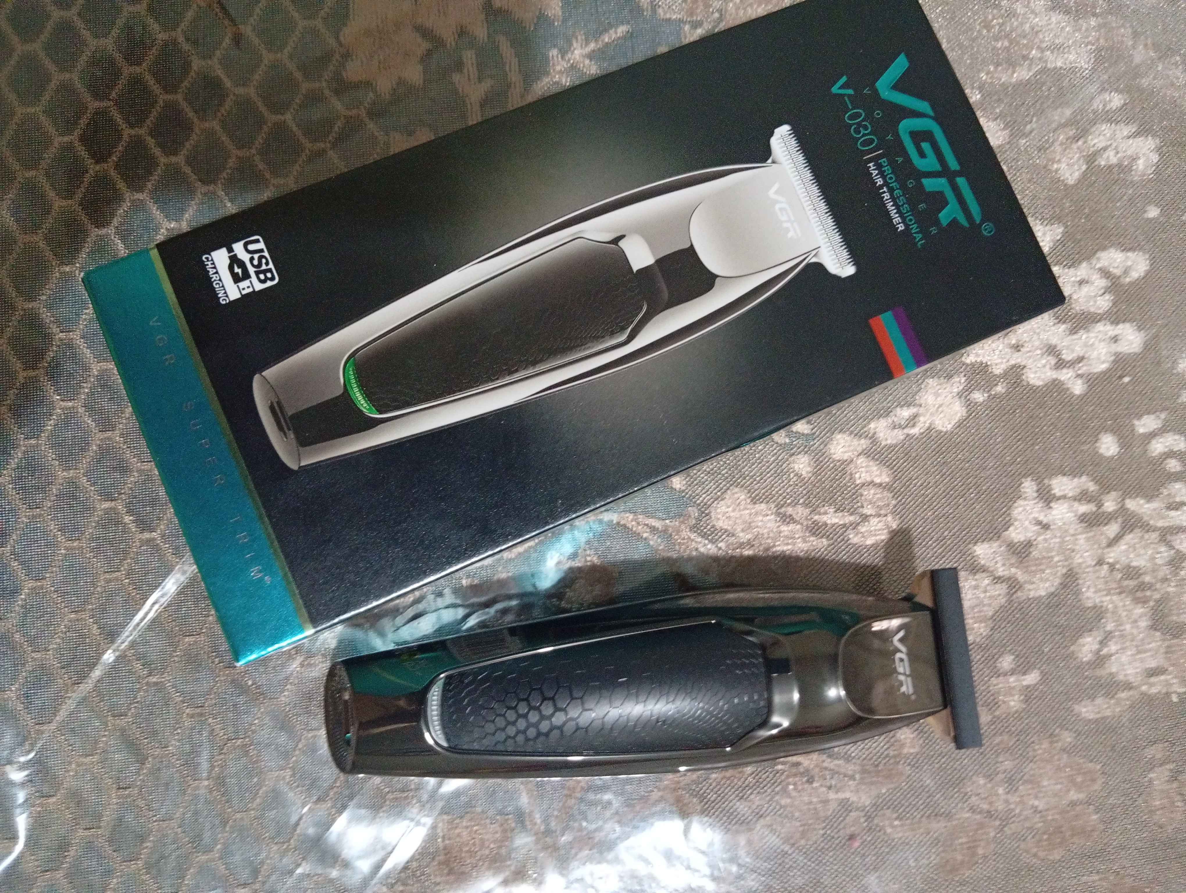 Машинка для стрижки волос VGR V-030, триммер для бритья, бритва, для усы бритва