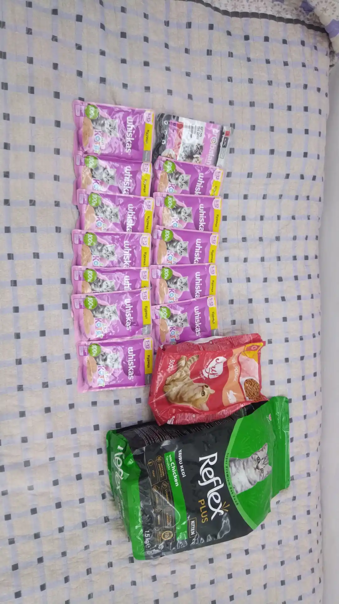 Whiskas mushukchalar uchun tovuqli pashtet, 75 g, 5 dona