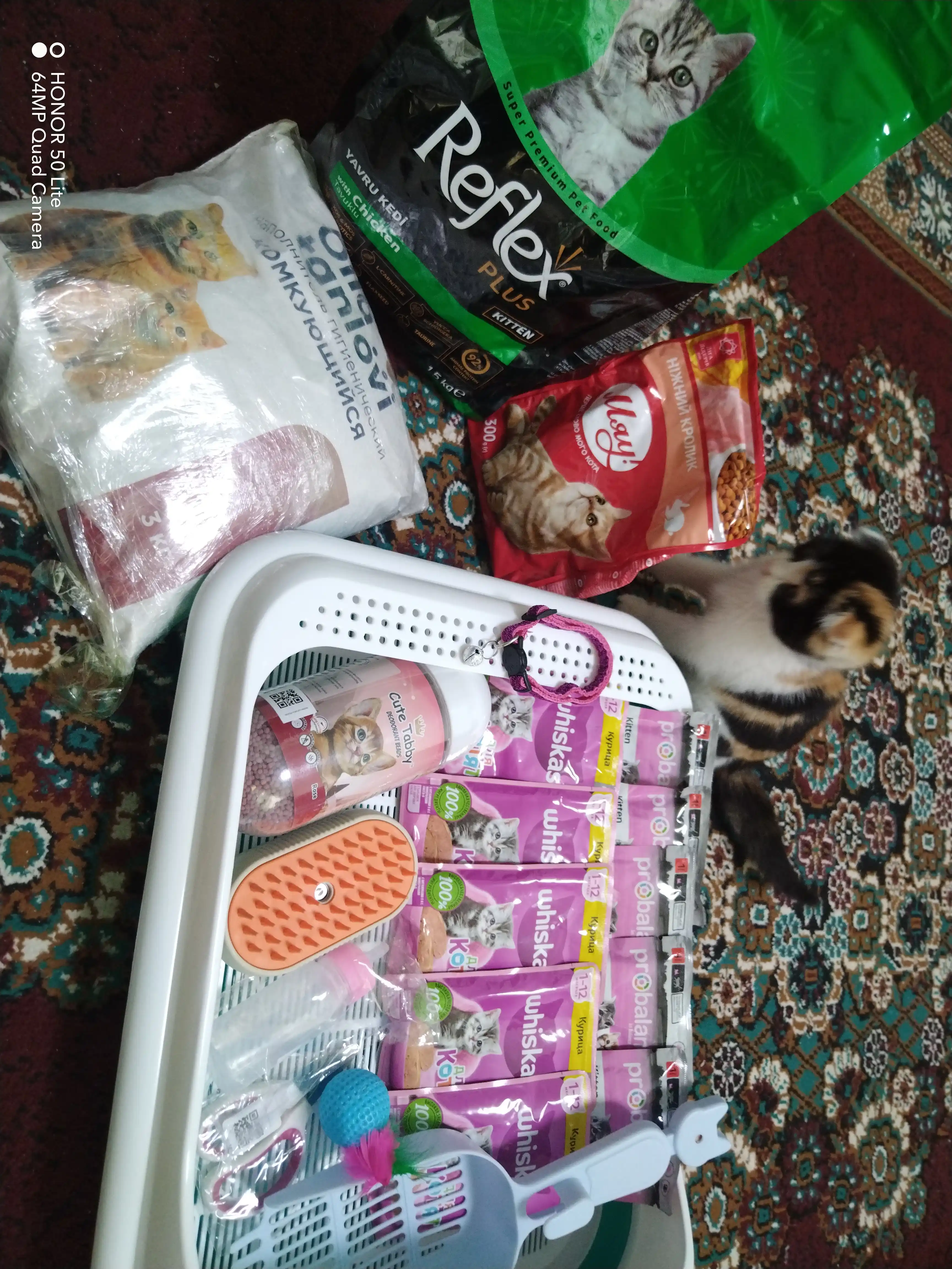 Whiskas mushukchalar uchun tovuqli pashtet, 75 g, 5 dona