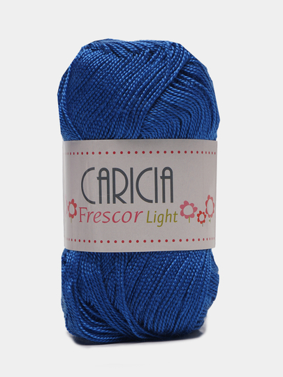 Пряжа Caricia - 375 м, 75 г, 100 % акрил, в упаковке 1 шт — PRYAJA1-CARICI1-СИНИЙ