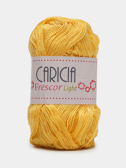 Пряжа Caricia - 375 м, 75 г, 100 % акрил, в упаковке 1 шт — PRYAJA1-CARICI1-ЖЕЛТ