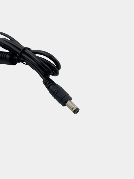 AD-DY12030 — universal tarmoq adapteri 12V 3A (AC→DC), plastik korpus, DC 5.5×2.1 mm