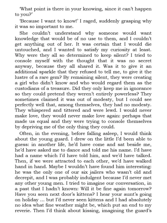 I Who Have Never Known Men. Jacqueline Harpman, ingliz tilidagi kitob