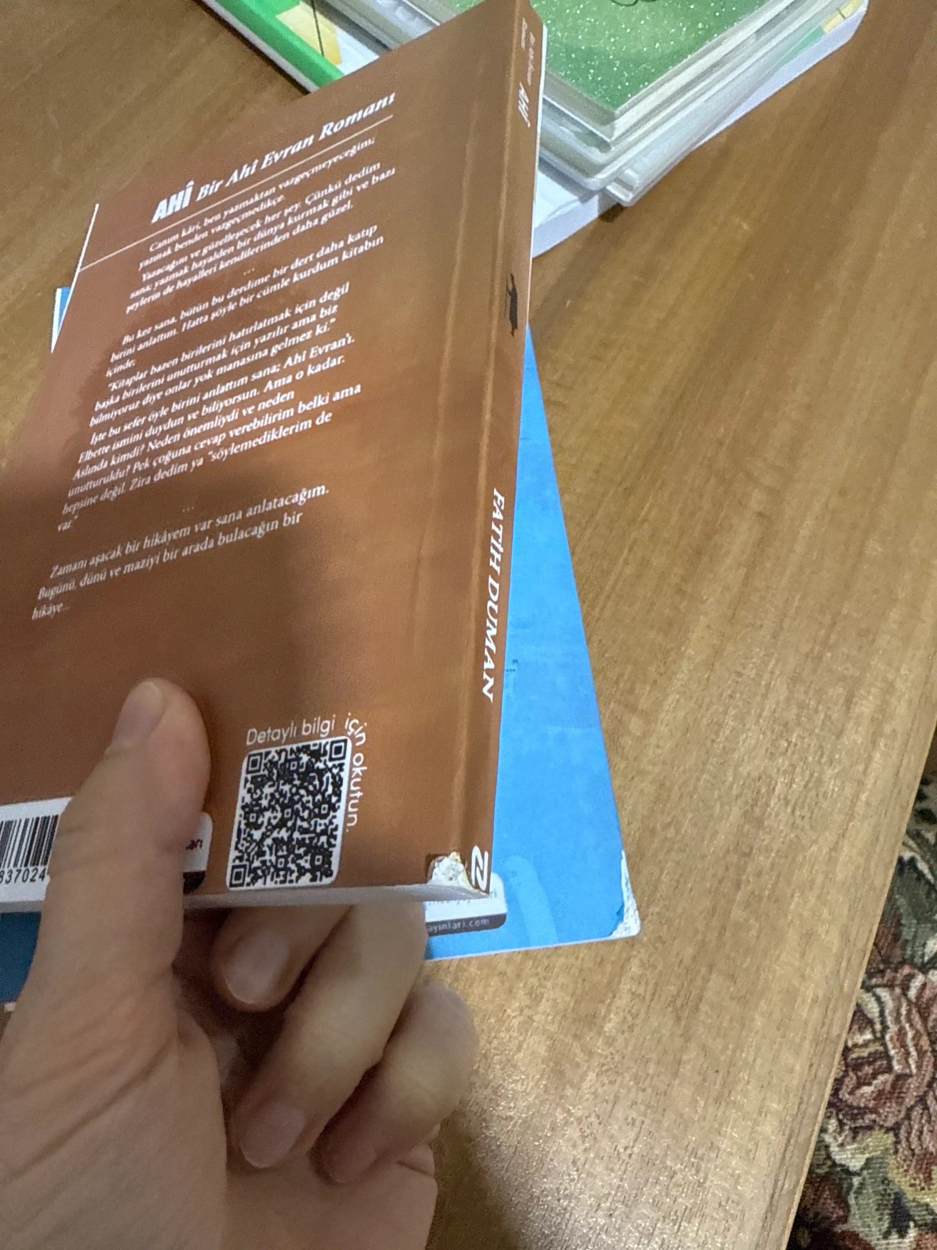 Аҳи – Бир Аҳи Эвран Романı