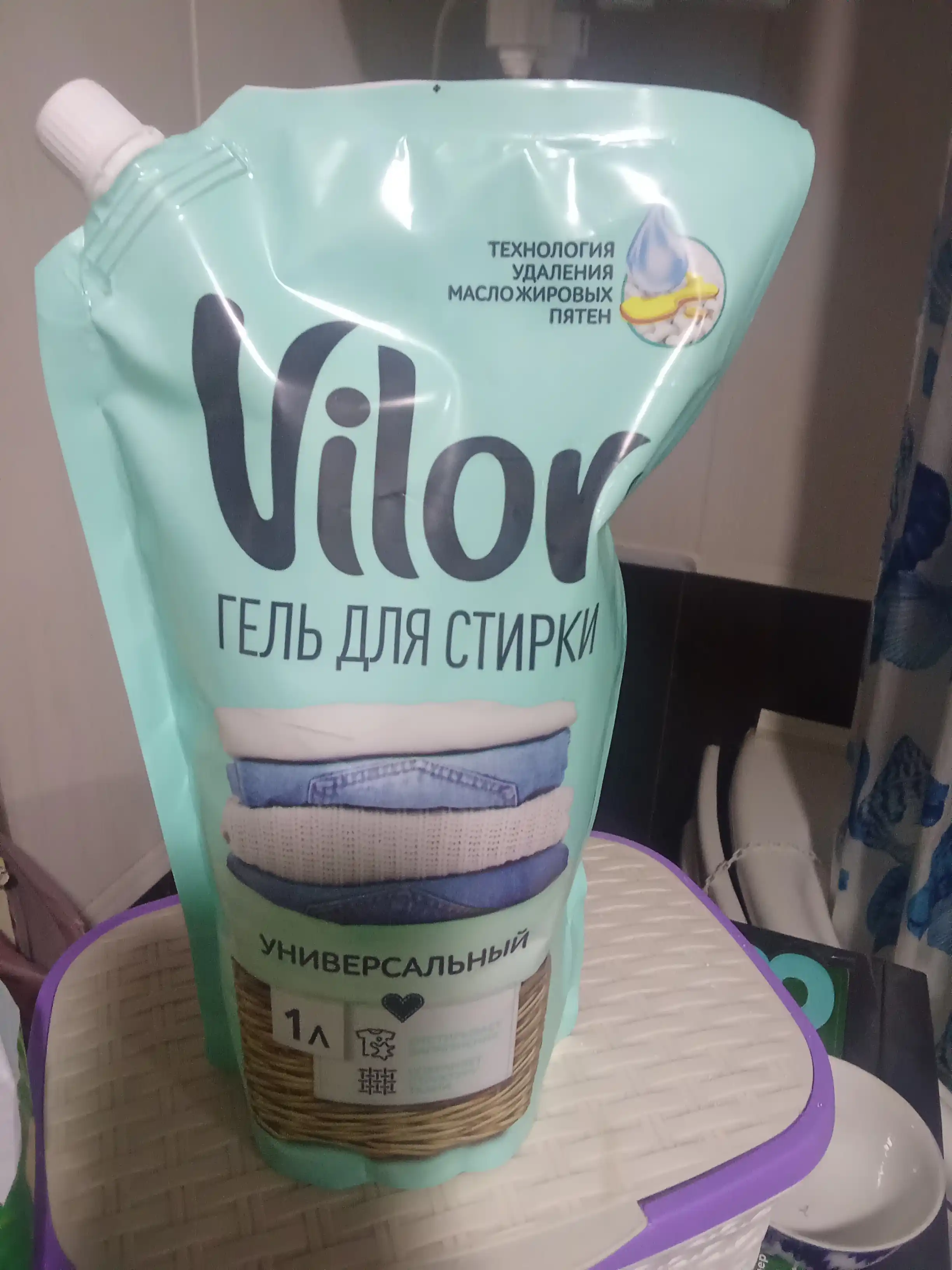 Yuvish uchun gel Vilor Universal, 1 litr