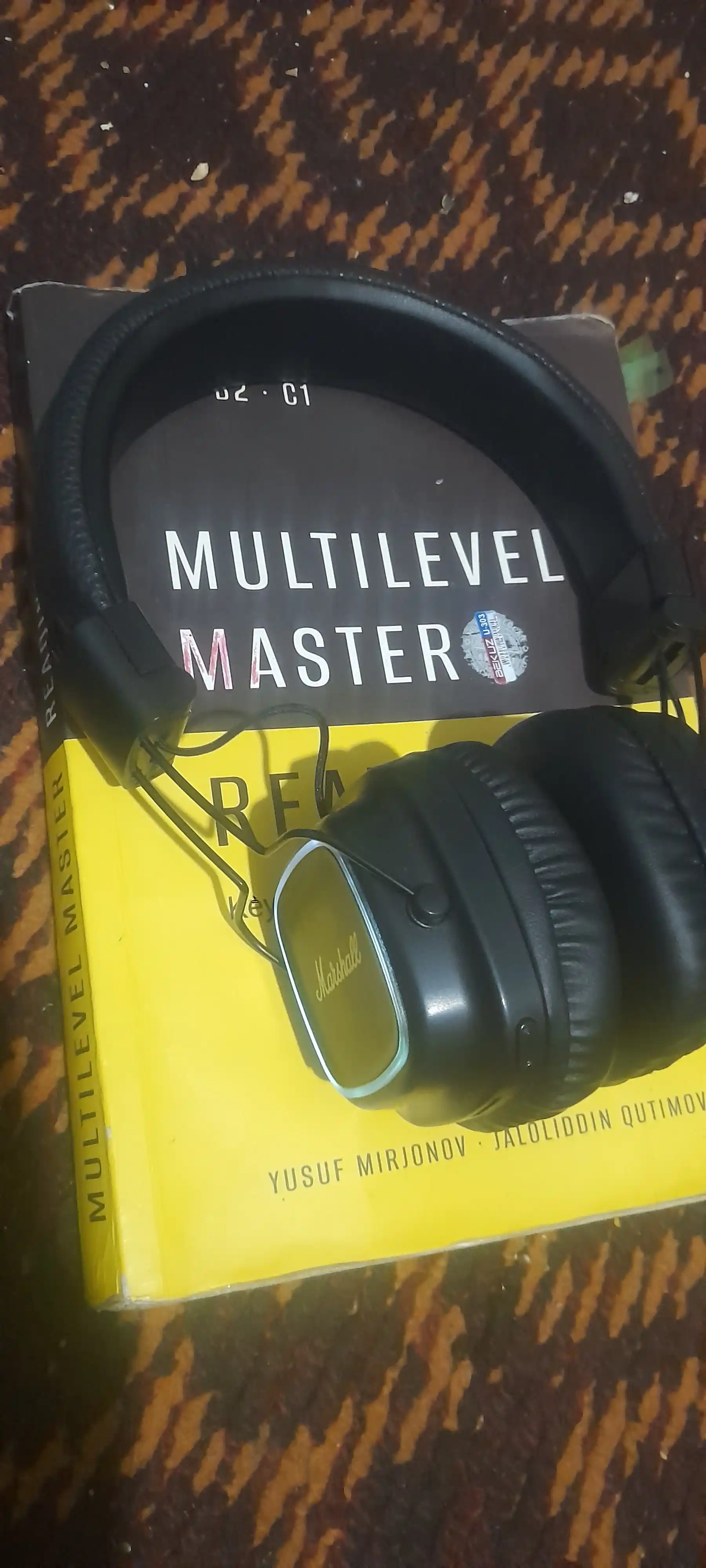 Marshall Major IV, беспроводные наушники Bluetooth 5.0 с микрофоном Bluetooth