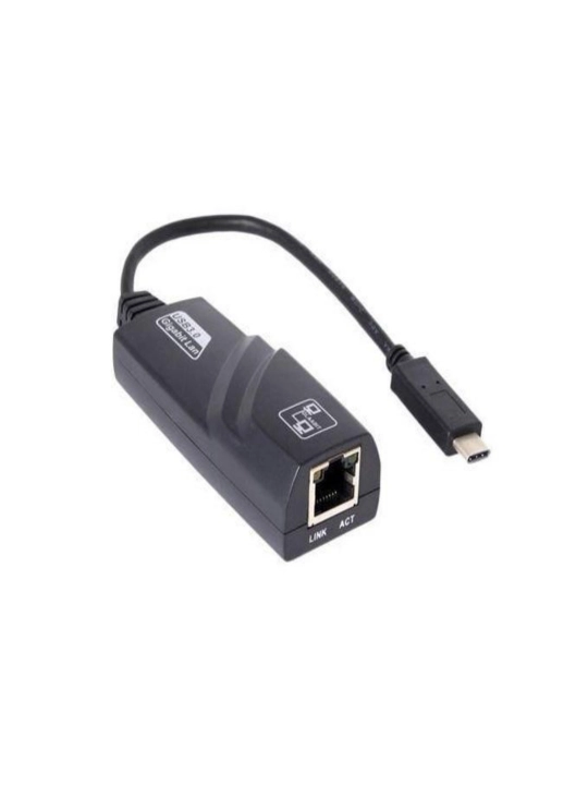 Адаптер USB 2.0/3.0 TYPE-C3.1–LAN Кабель USB-LAN (Ethernet) 10/100/1000Mbps - 