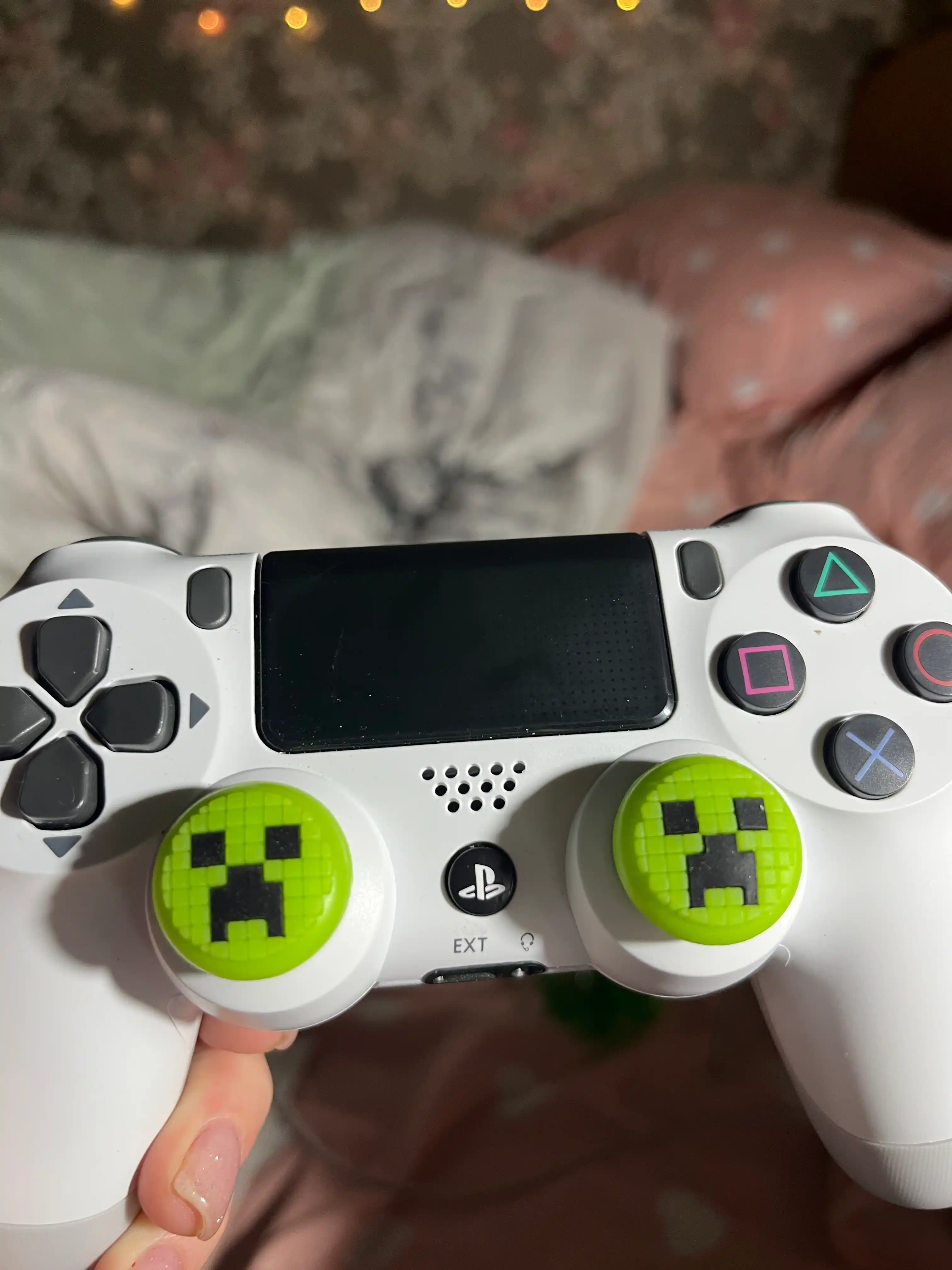 PS3, PS4, PS5, Xbox, Nintendo geympadlari uchun 2 ta bosma stik qoplamalari