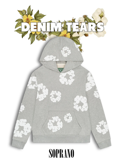 Erkaklar va ayollar uchun Denim Tears xudi tolstovkasi, kapyushonli, uniseks, S–2XL - 