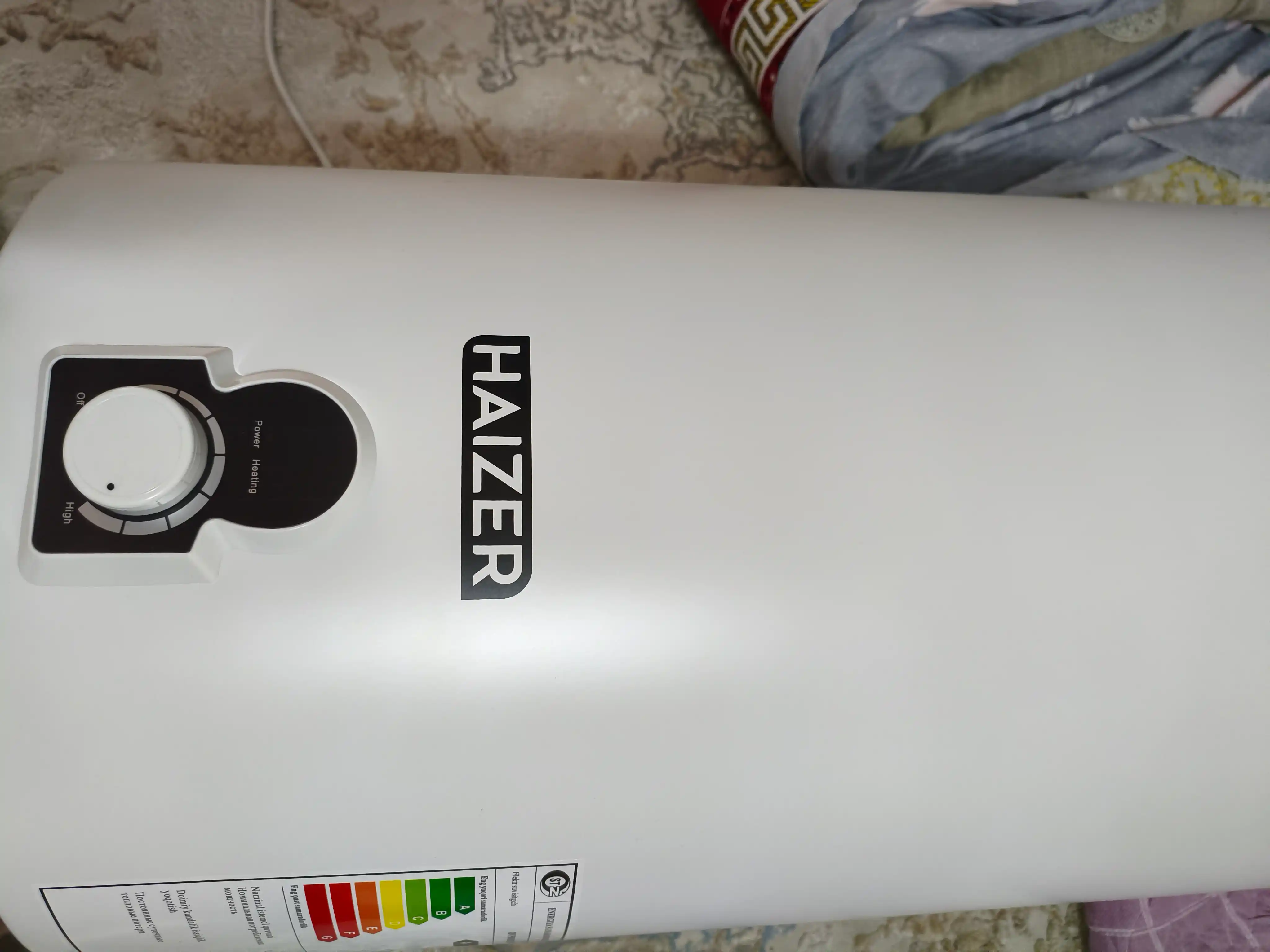 Haizer KRON elektr suv isitgichi, 30, 50, 80 va 100 litr hajmli