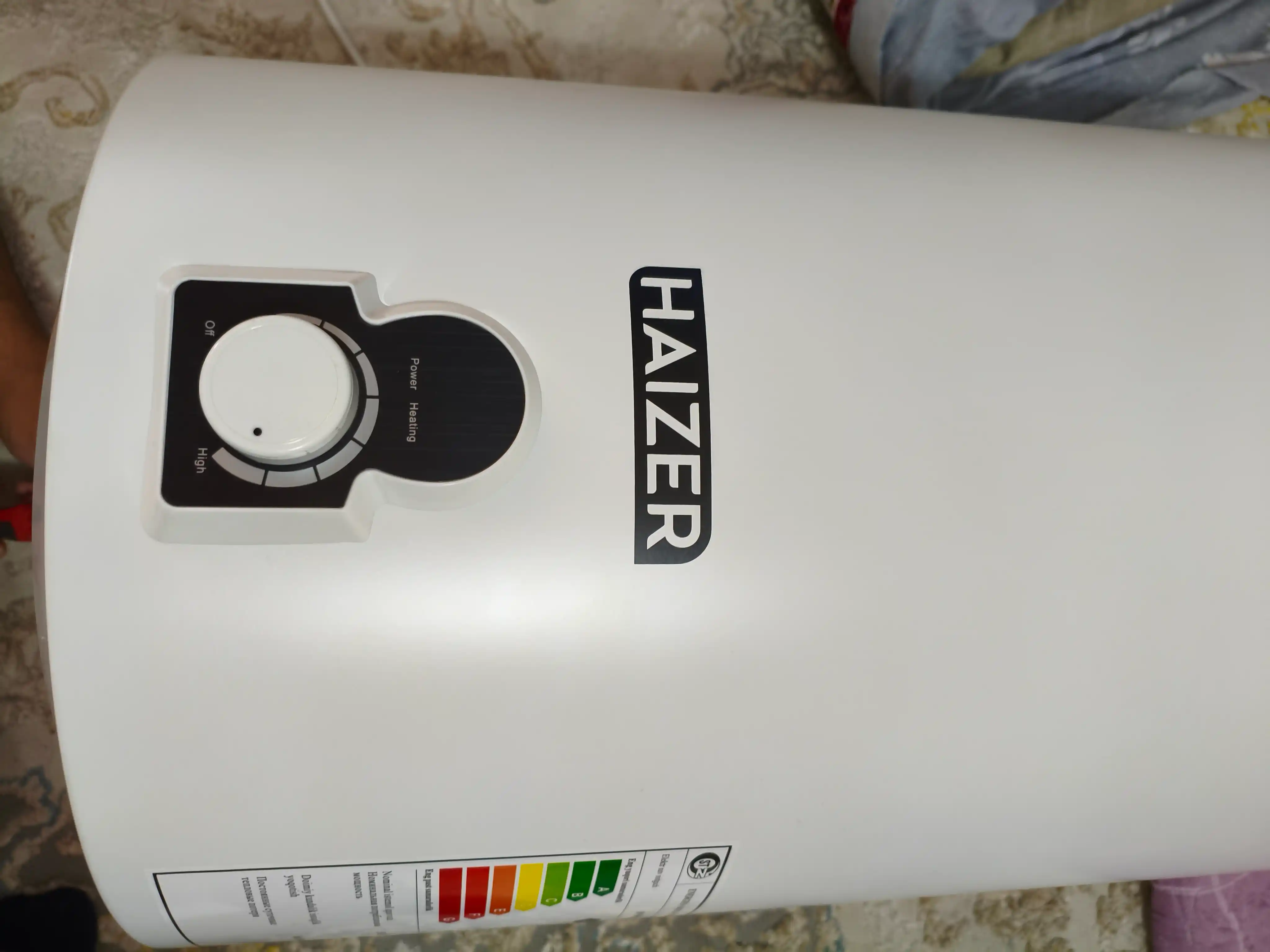 Haizer KRON elektr suv isitgichi, 30, 50, 80 va 100 litr hajmli