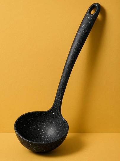 Половник, черный, длина 29 см