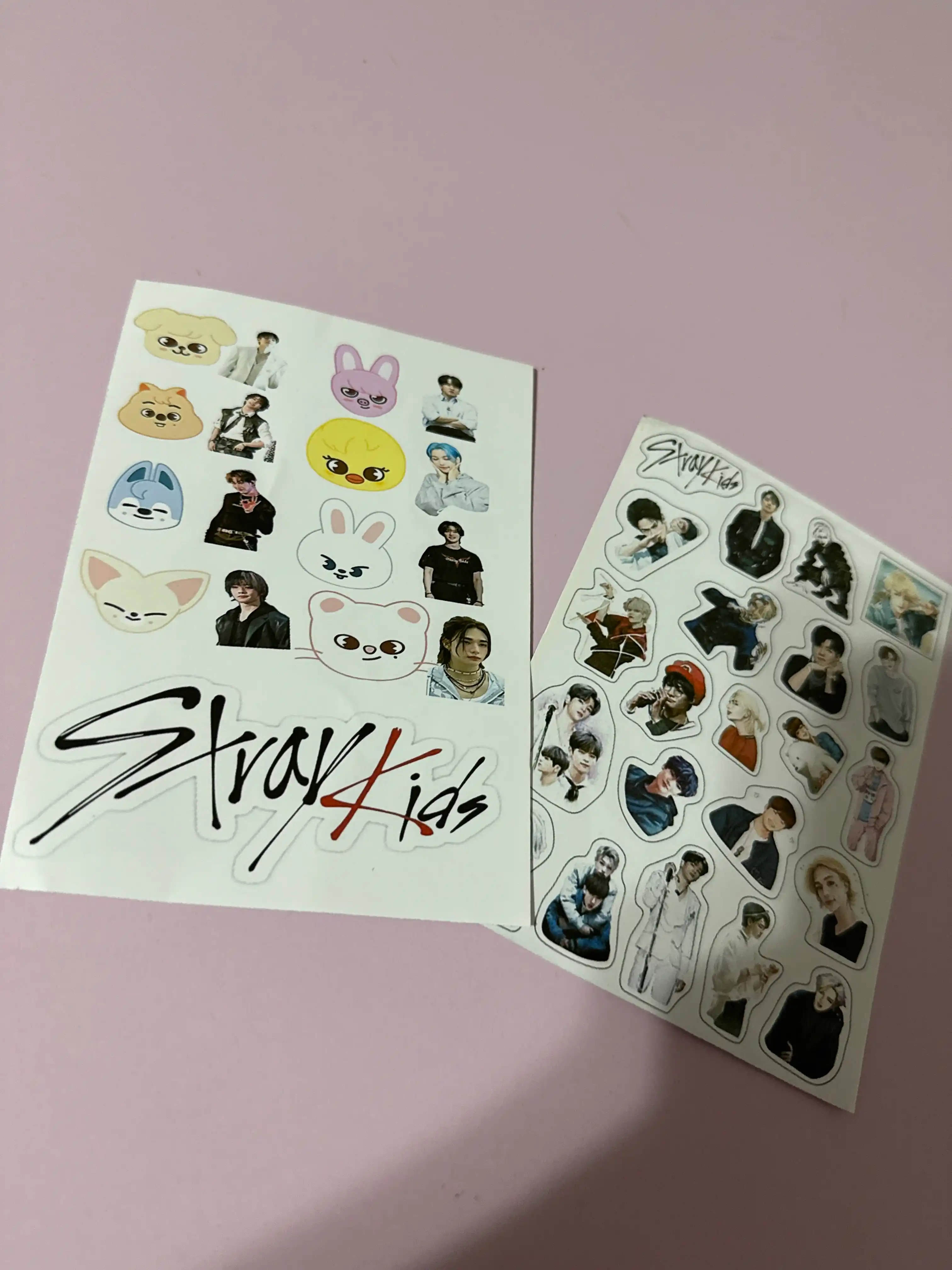 Наклейки Stray Kids для самостоятельной резки