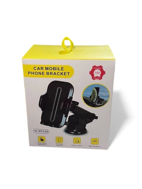 Avtomobil telefon ushlagich, har qanday telefon uchun, 360 daraja