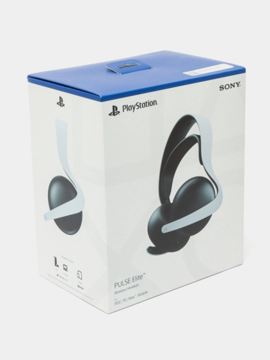 Беспроводная игровая гарнитура Sony PULSE Elite для PS5 и ПК — 3D-звук, микрофон - 
