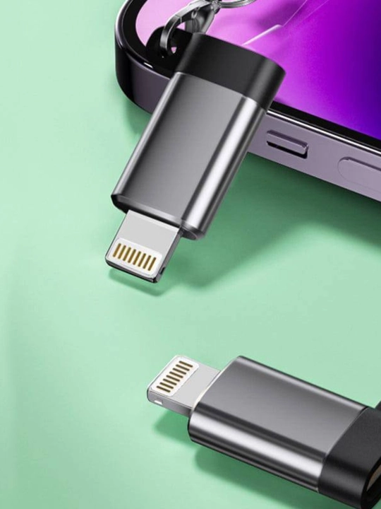 USB-C HUB, USB 3.0, USB-C, HDMI, SD va MicroSD portlari bilan ko‘p funksiyali adapter