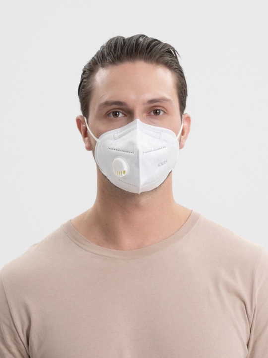 Tibbiy niqob , respirator niqobi KN95 klapinli , unisex