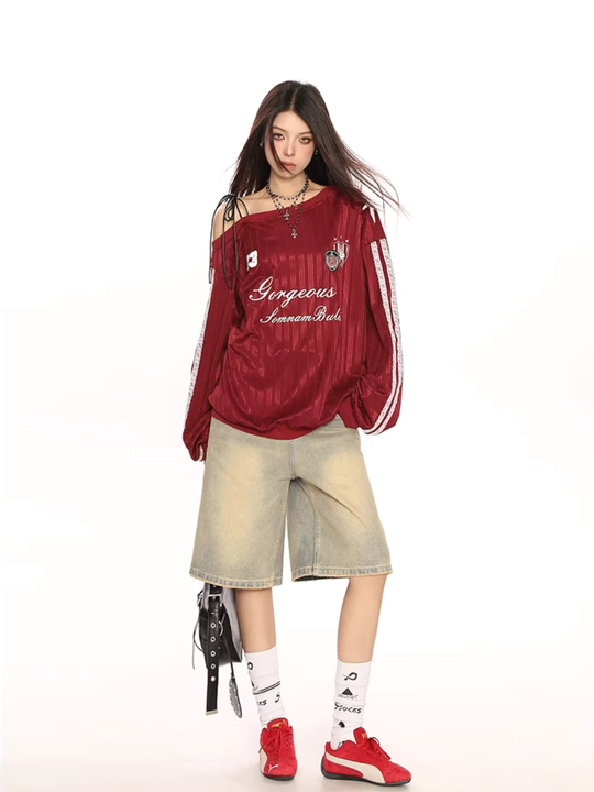 MIYO Y2K oversize jersiylar