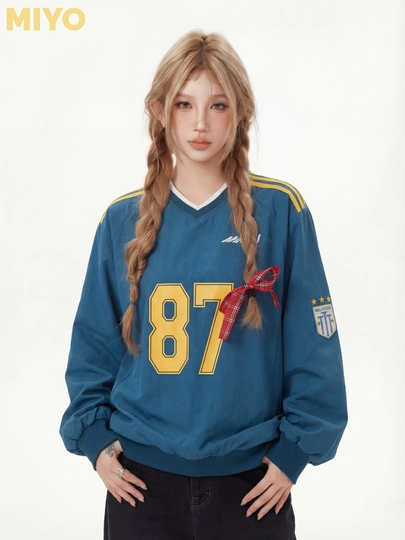 MIYO Y2K oversize jersiylar - 