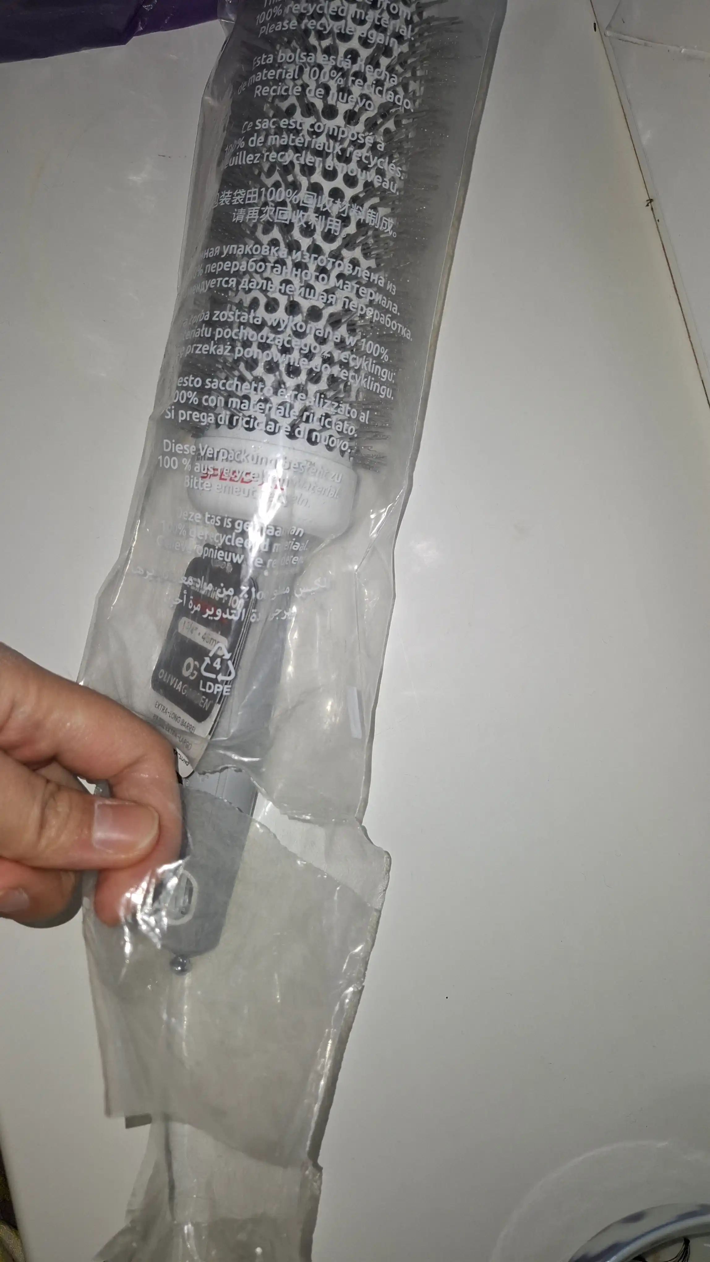 Soch turmaklash uchun professional termobrashing tarog‘i Olivia Garden Ceramic+Ion SpeedXL