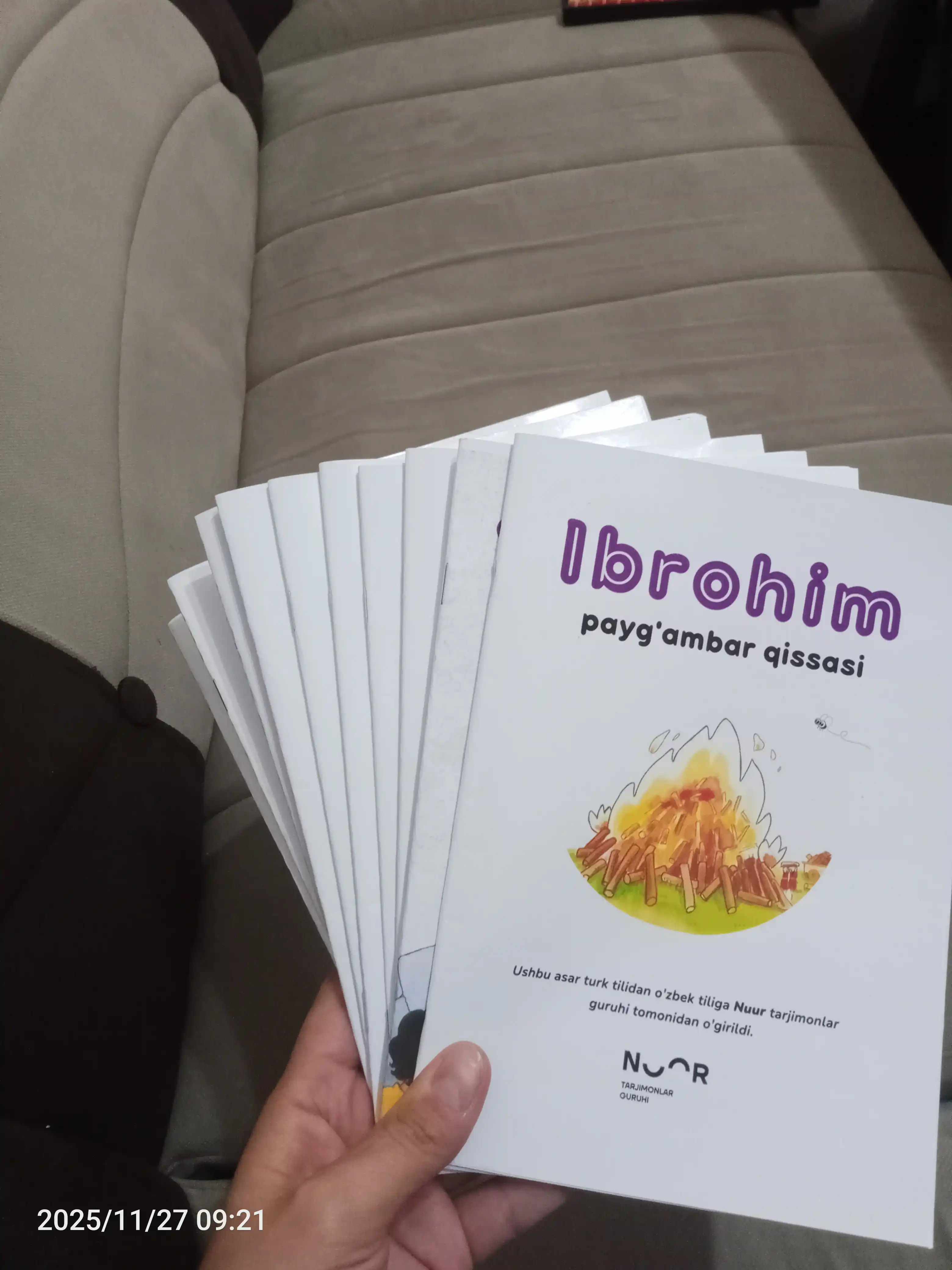 Payg'ambarlar tarixi qissalari, bolalar uchun rasmli kitoblar 10 ta payg'ambar