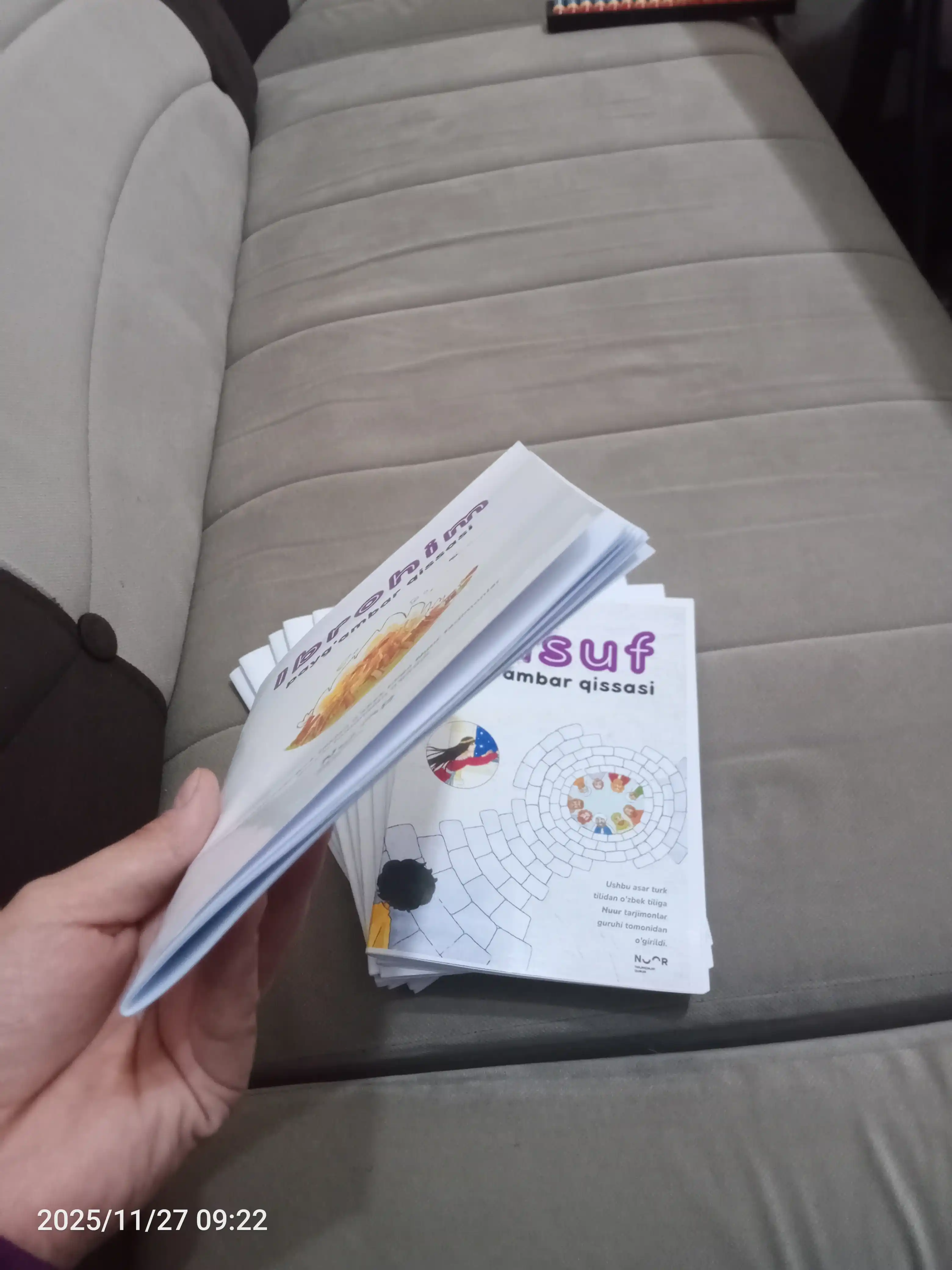 Payg'ambarlar tarixi qissalari, bolalar uchun rasmli kitoblar 10 ta payg'ambar