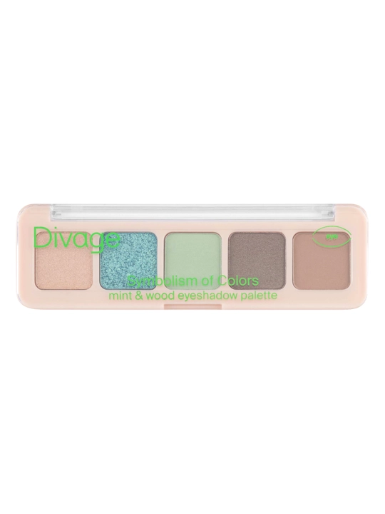 DIVAGE Qovoqlar uchun soyalar to‘plami Colors Mint&Wood :6/240