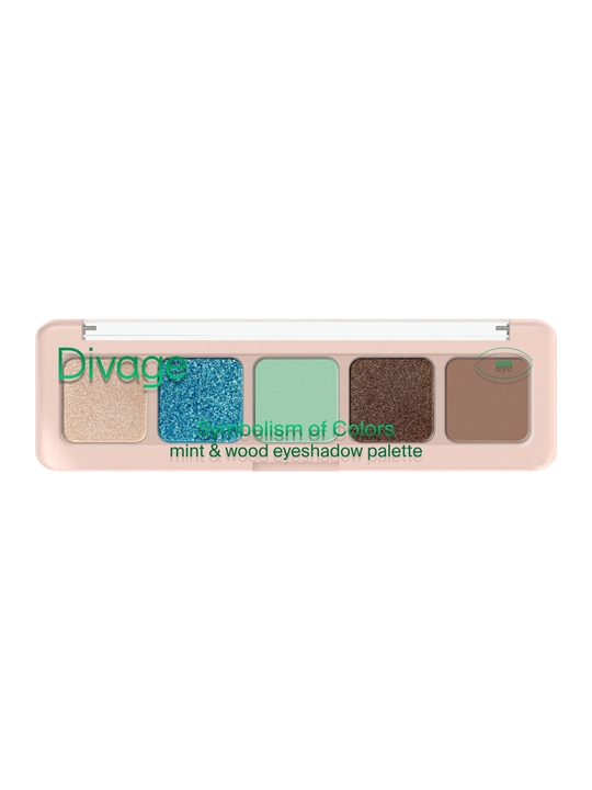 DIVAGE Qovoqlar uchun soyalar to‘plami Colors Mint&Wood :6/240