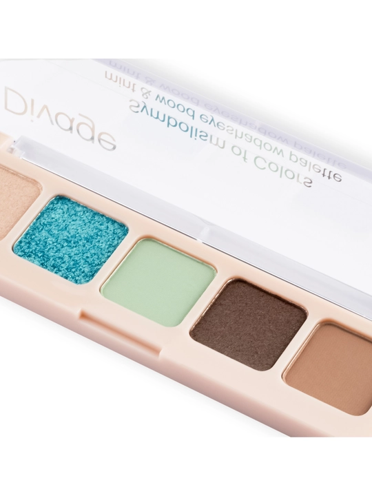 DIVAGE Qovoqlar uchun soyalar to‘plami Colors Mint&Wood :6/240