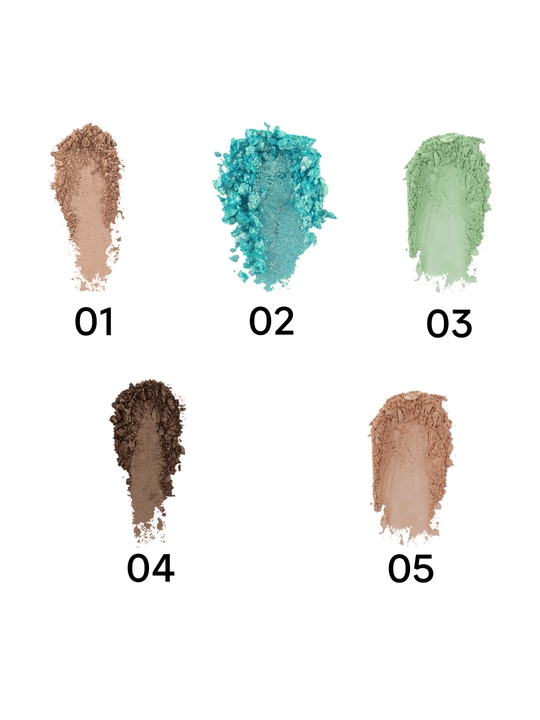 DIVAGE Qovoqlar uchun soyalar to‘plami Colors Mint&Wood :6/240