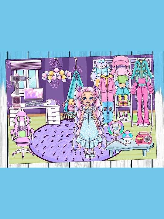 Игра на липучках холодное сердце, аватар, тока бока, куроми, венсдей