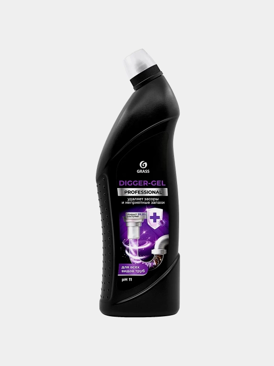 Digger-gel Professional quvurlarni tozalovchi tsellyar eritmasi 1000 ml
