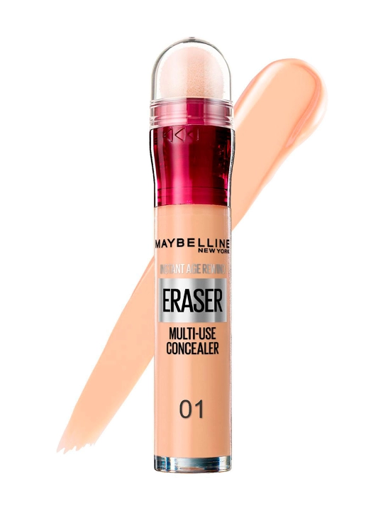 MAYBELLINE Eraser Konsiler, 01-ton, fil suyagi, 6,8 ml:3/216